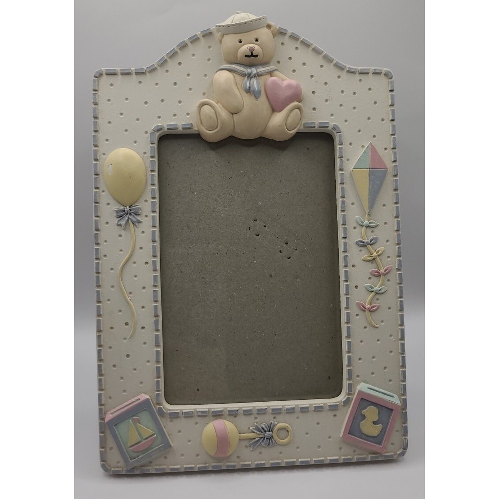 Vintage Teddy Bear Baby‎ Picture Frame